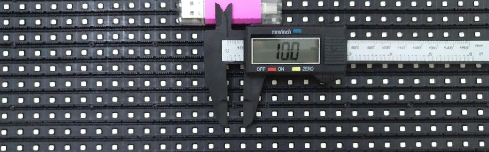 How do they determine LED display?